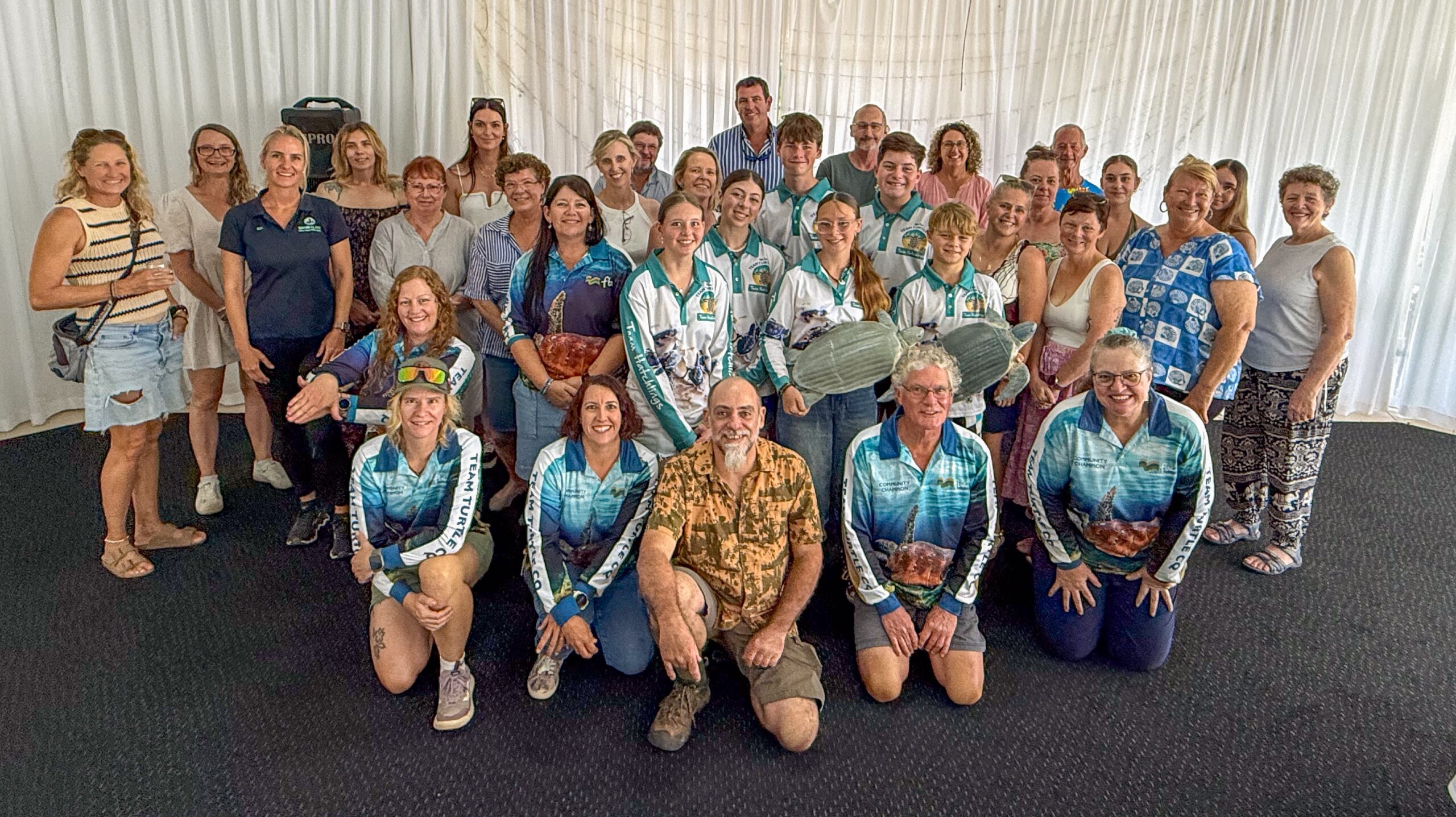 A group photo of Team Turtle CQ