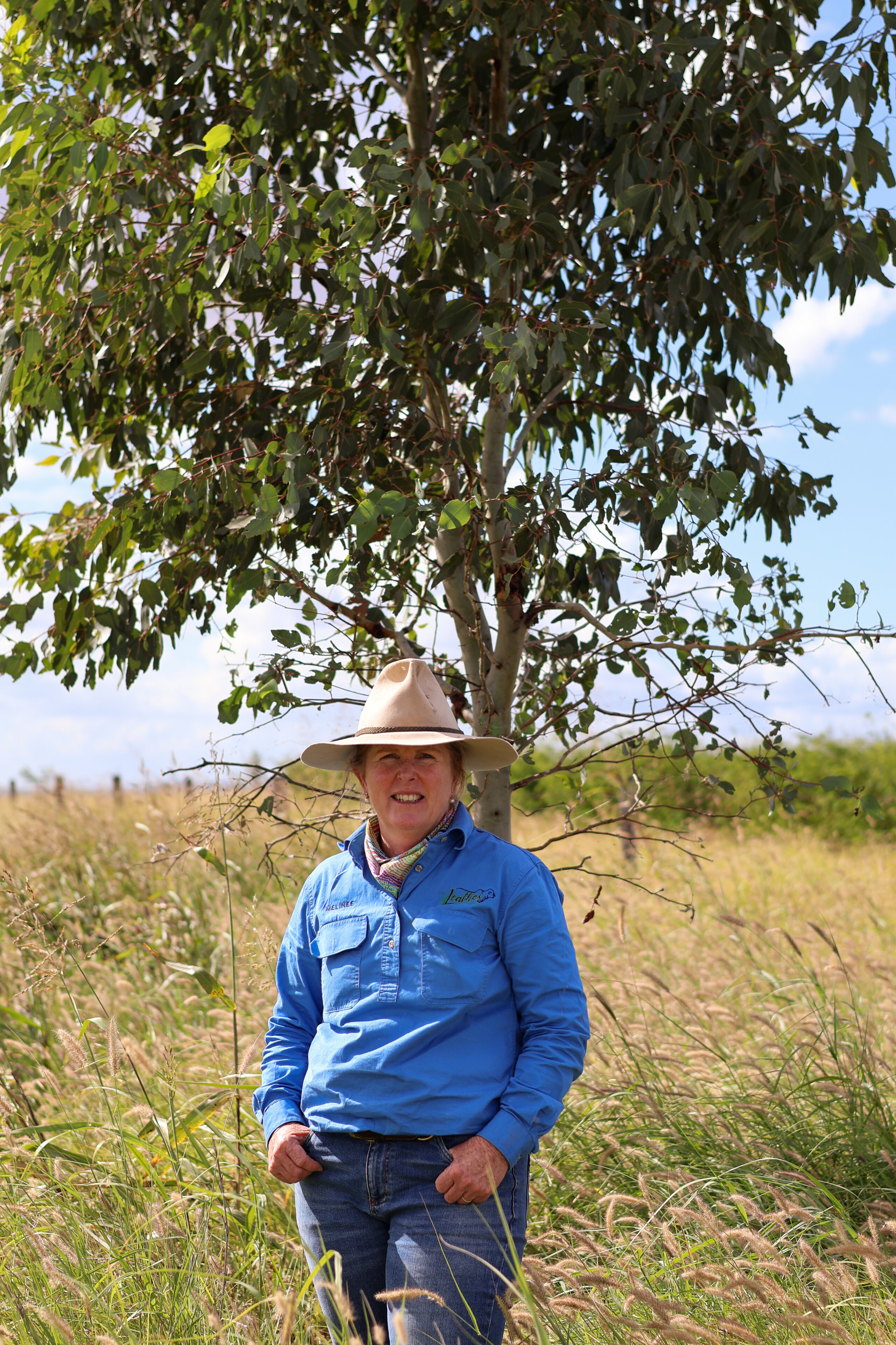 Barfield Station land manager Melinee Leather.