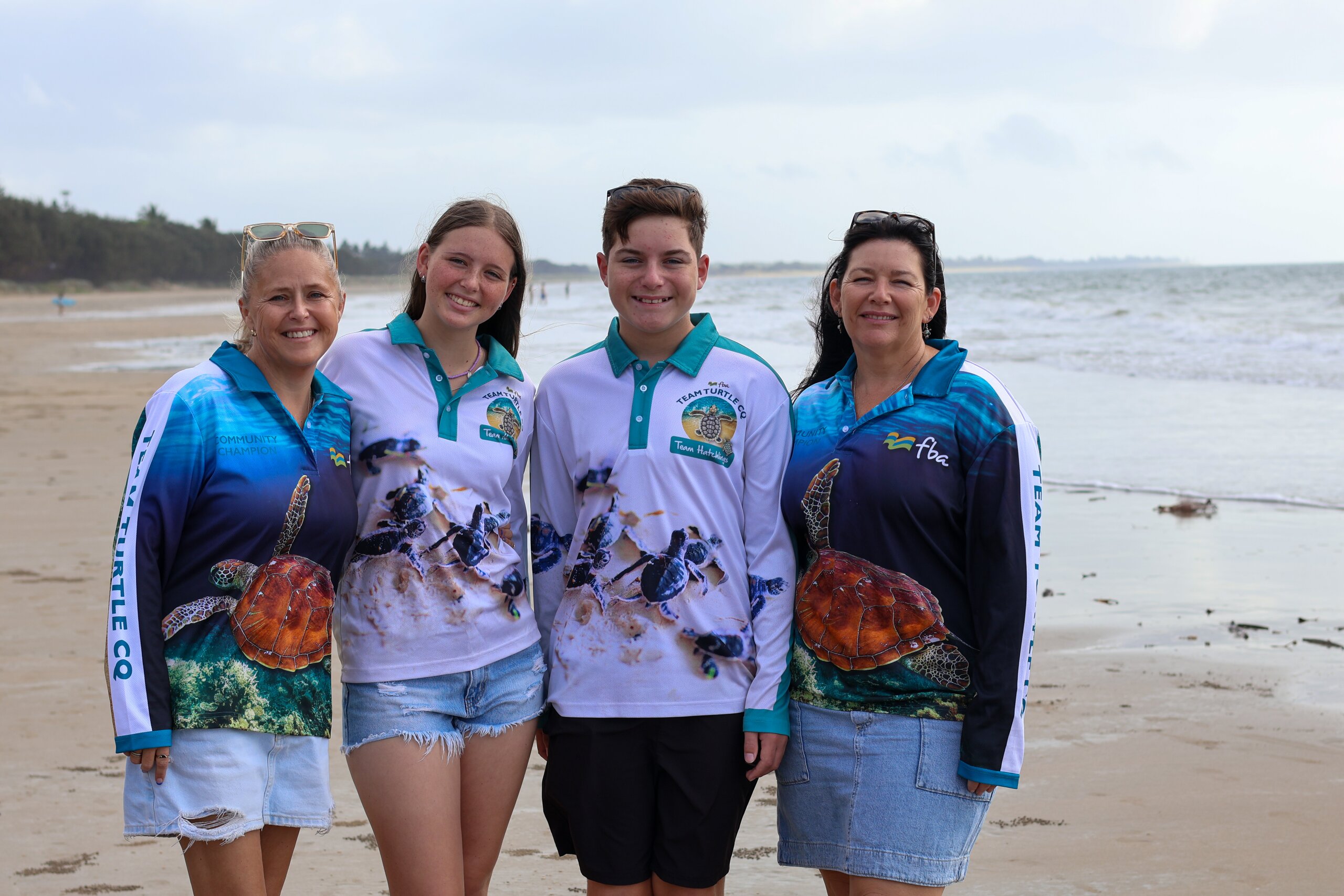 FBA Team Turtle CQ and Team Hatchlings volunteers.