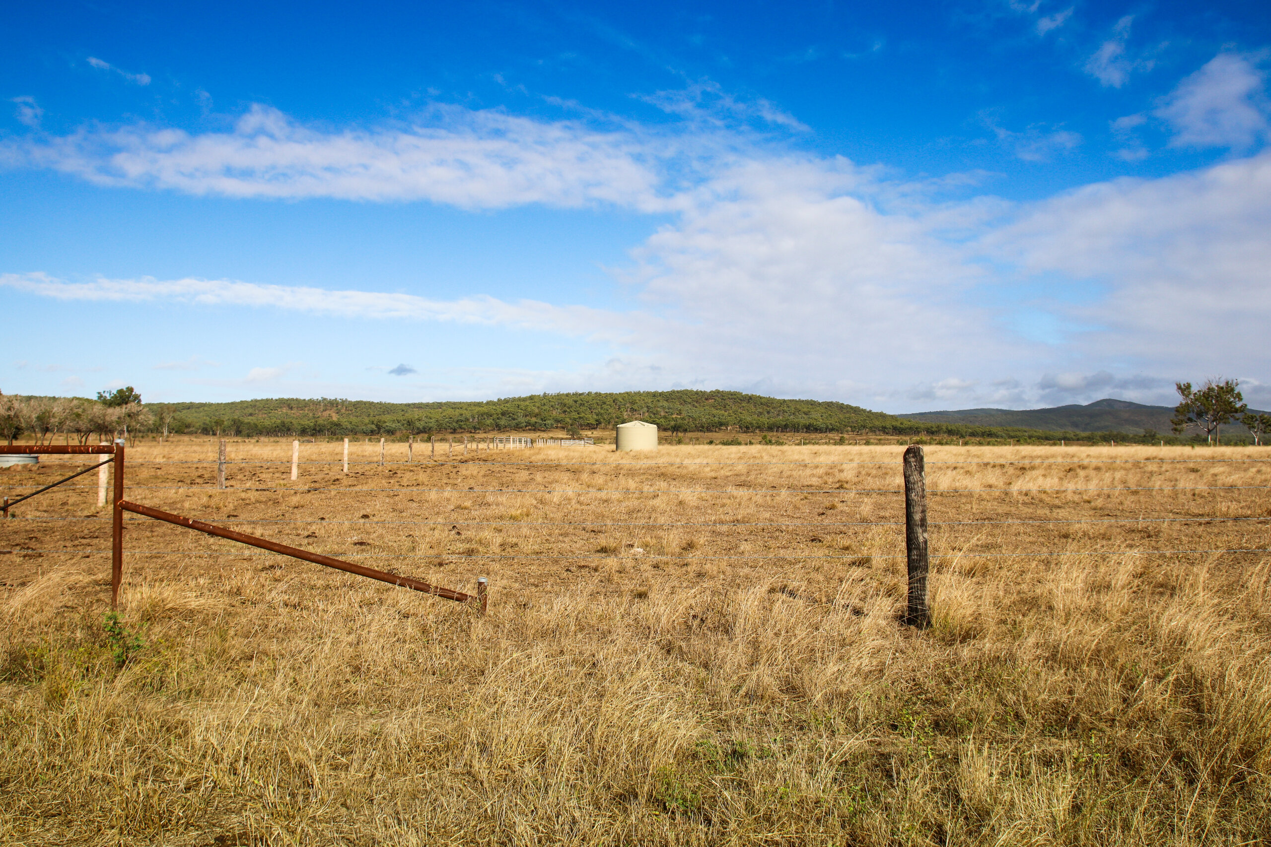 new fencing installed at Montrose to implement rotational grazing