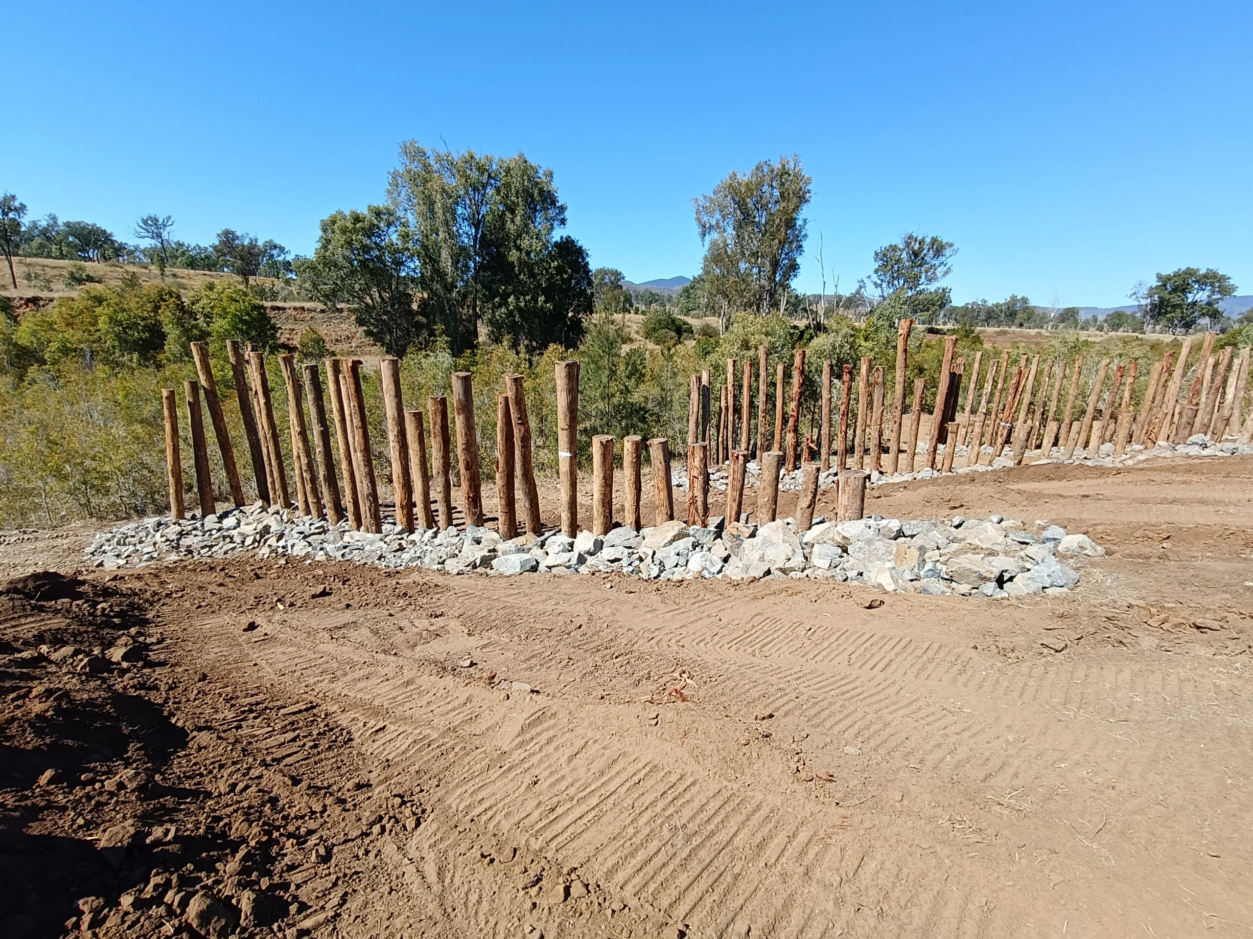 Pile fields installed 2023