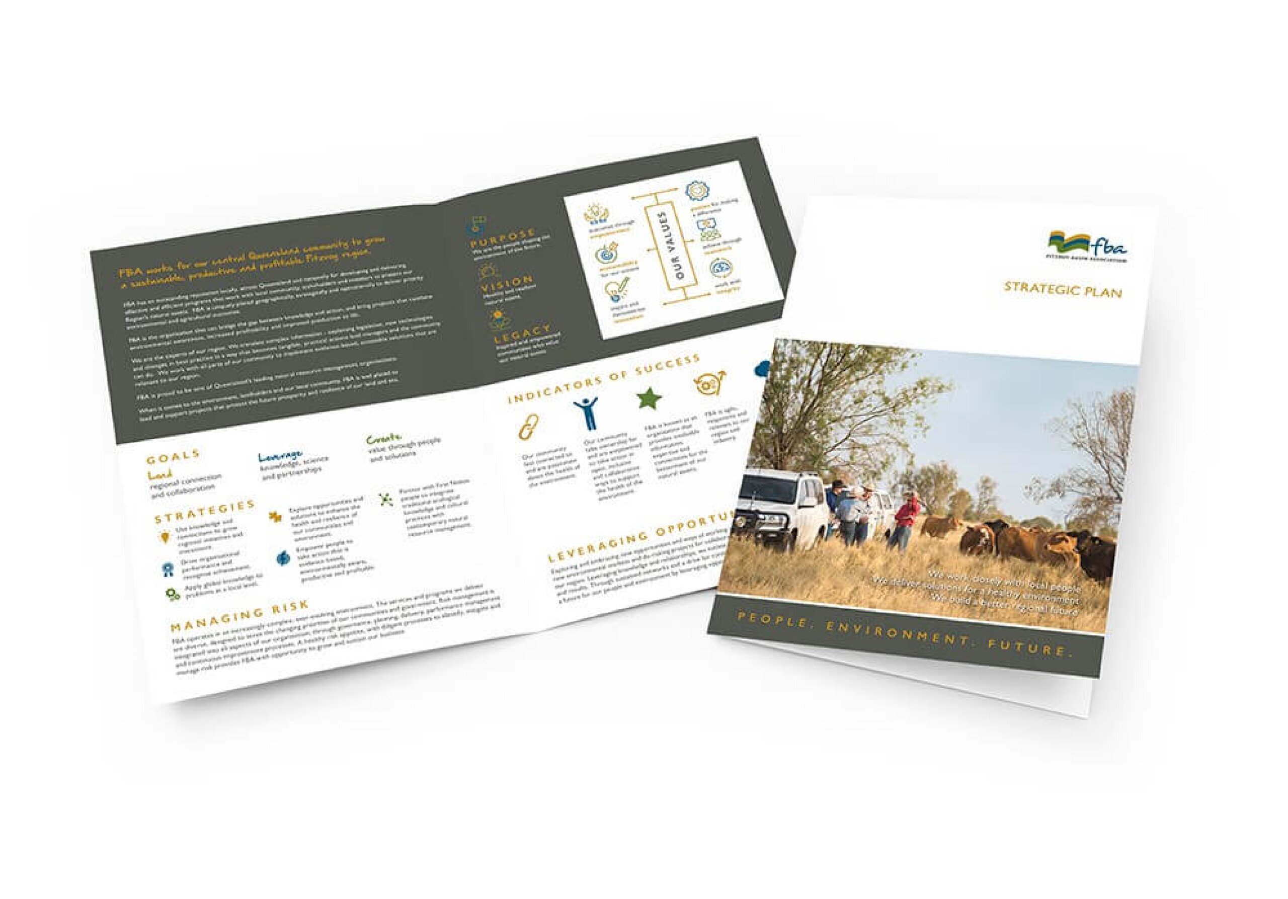 Photograph of FBA's Strategic Plan